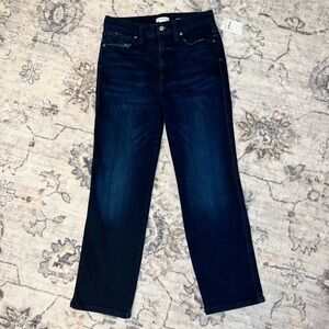 Good American | ALWAYS FITS GOOD CURVE STRAIGHT JEANS | Indigo707 | Size 6-12